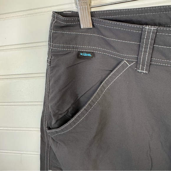 Kuhl Renegade Hiking Shorts Gray Men's Size W34 Rip-Stop Utility Outdoors UPF-50 - Picture 2 of 12